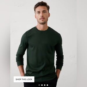 BR Factory Luxe Touch Crew—Green